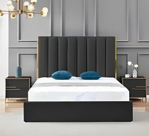 Single bed divided lengthwise