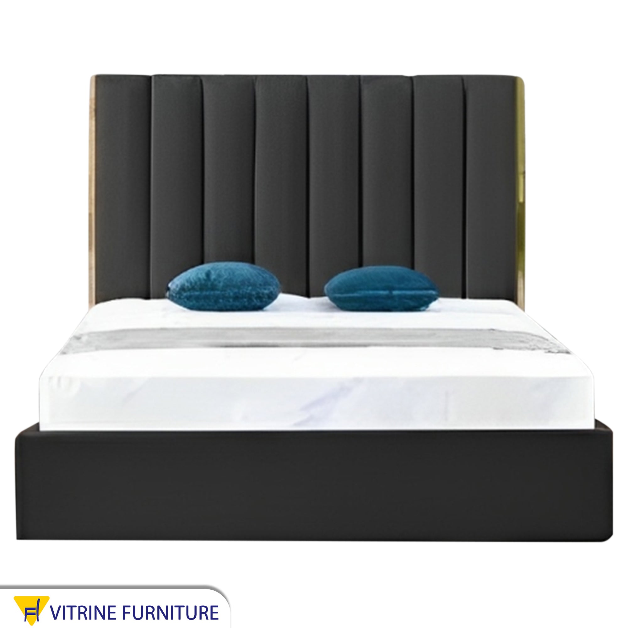 Single bed divided lengthwise