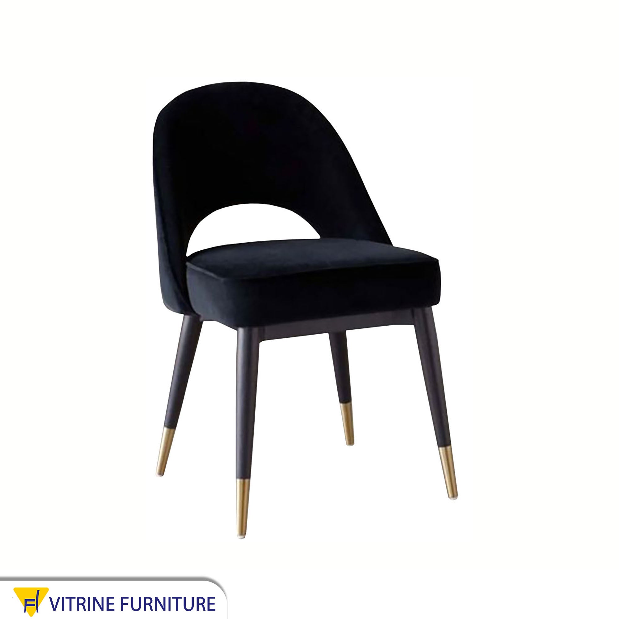 Black dining chair