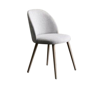 Light grey upholstered chair