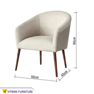 Upholstered chair for different corners of the house