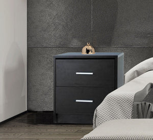 Black Nightstand - Sleek, Modern, Timeless