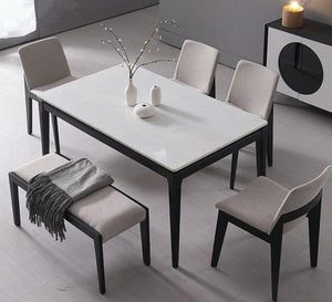 A modern and simple dining table design