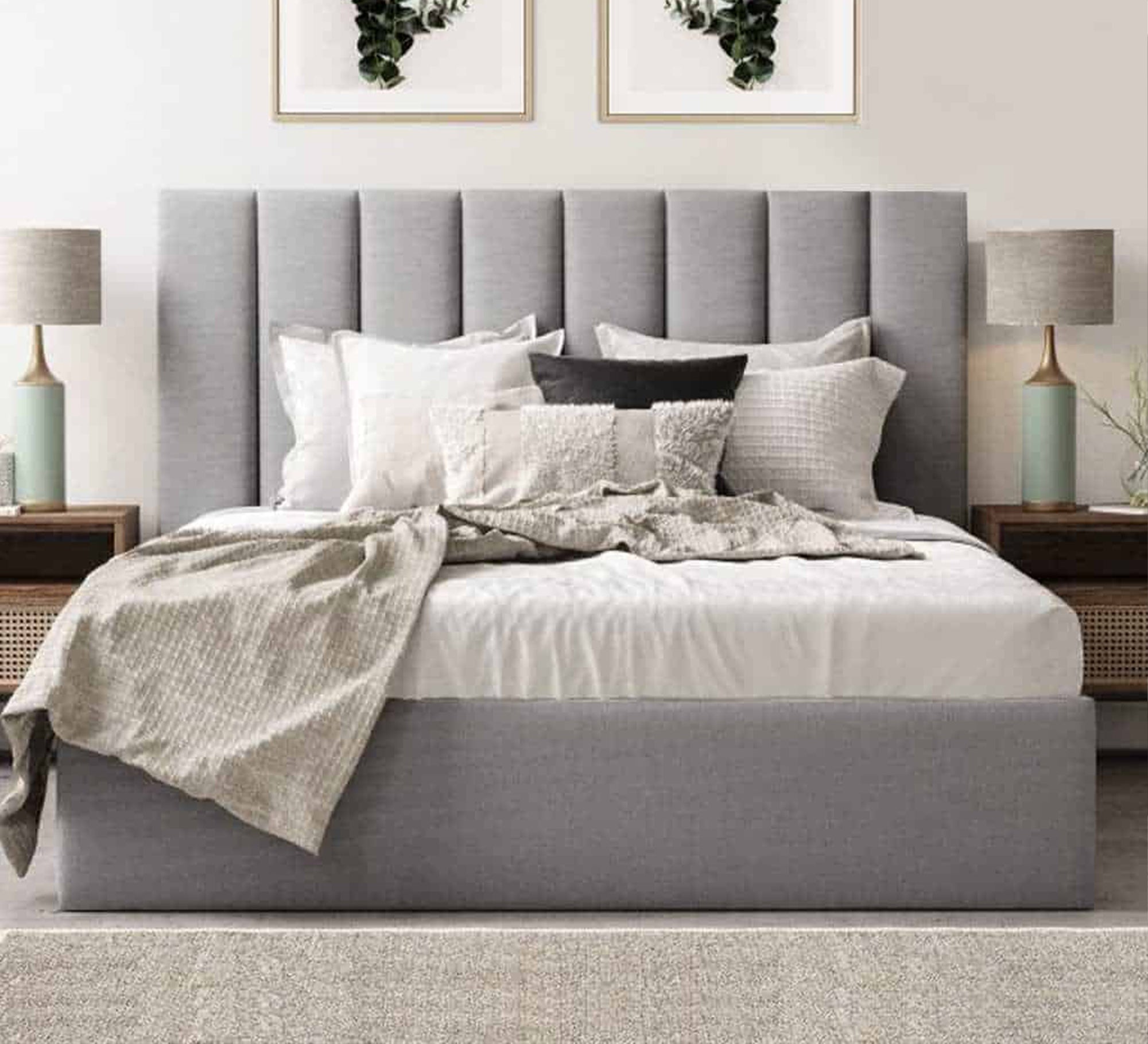 سرير بالوان مختلفة