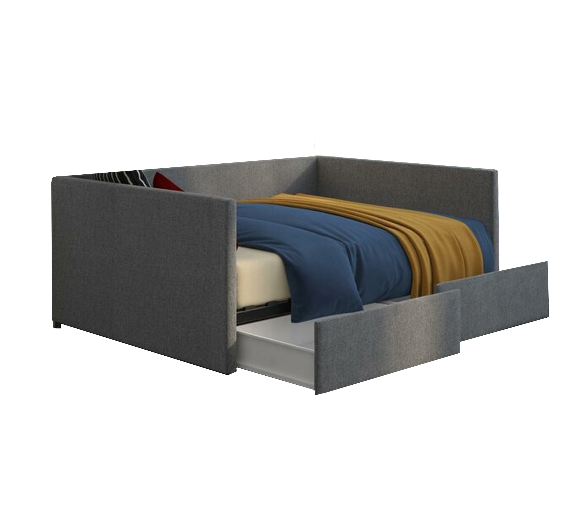 سرير بجوانب حرف u مرتفعه