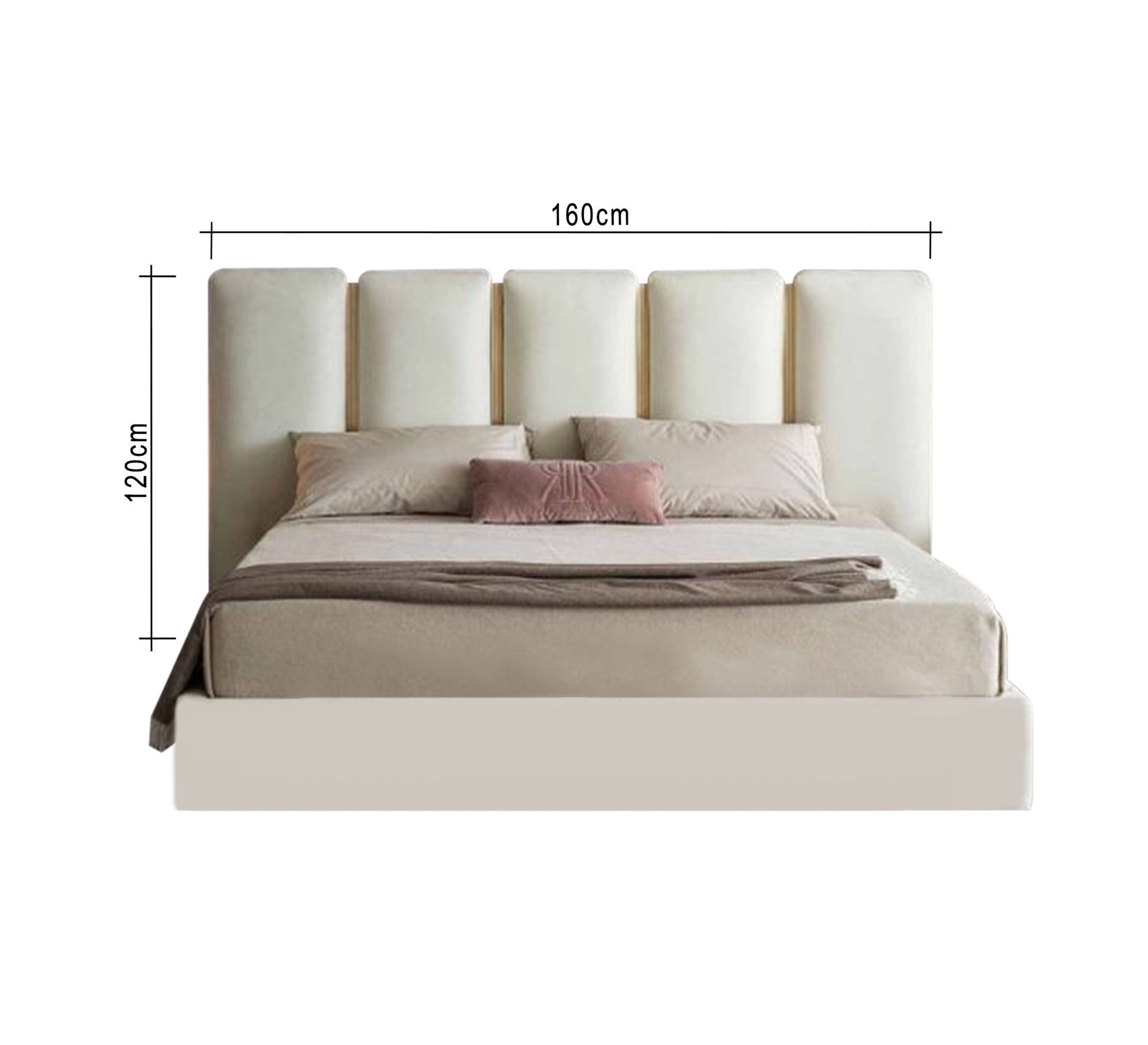 سرير بفخامة عصرية لراحة مثالية