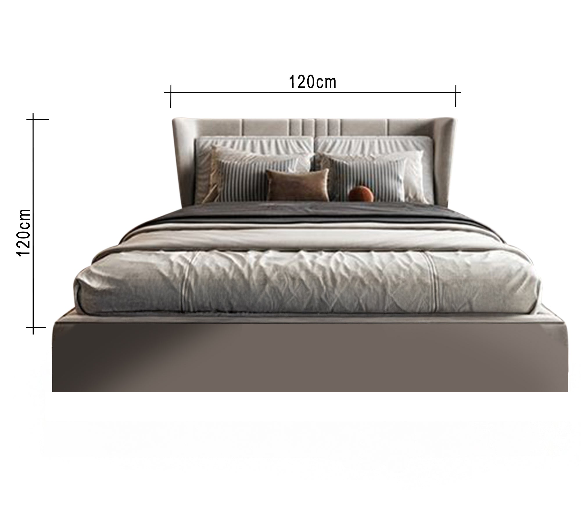 سرير أنيق وعصري وفخم