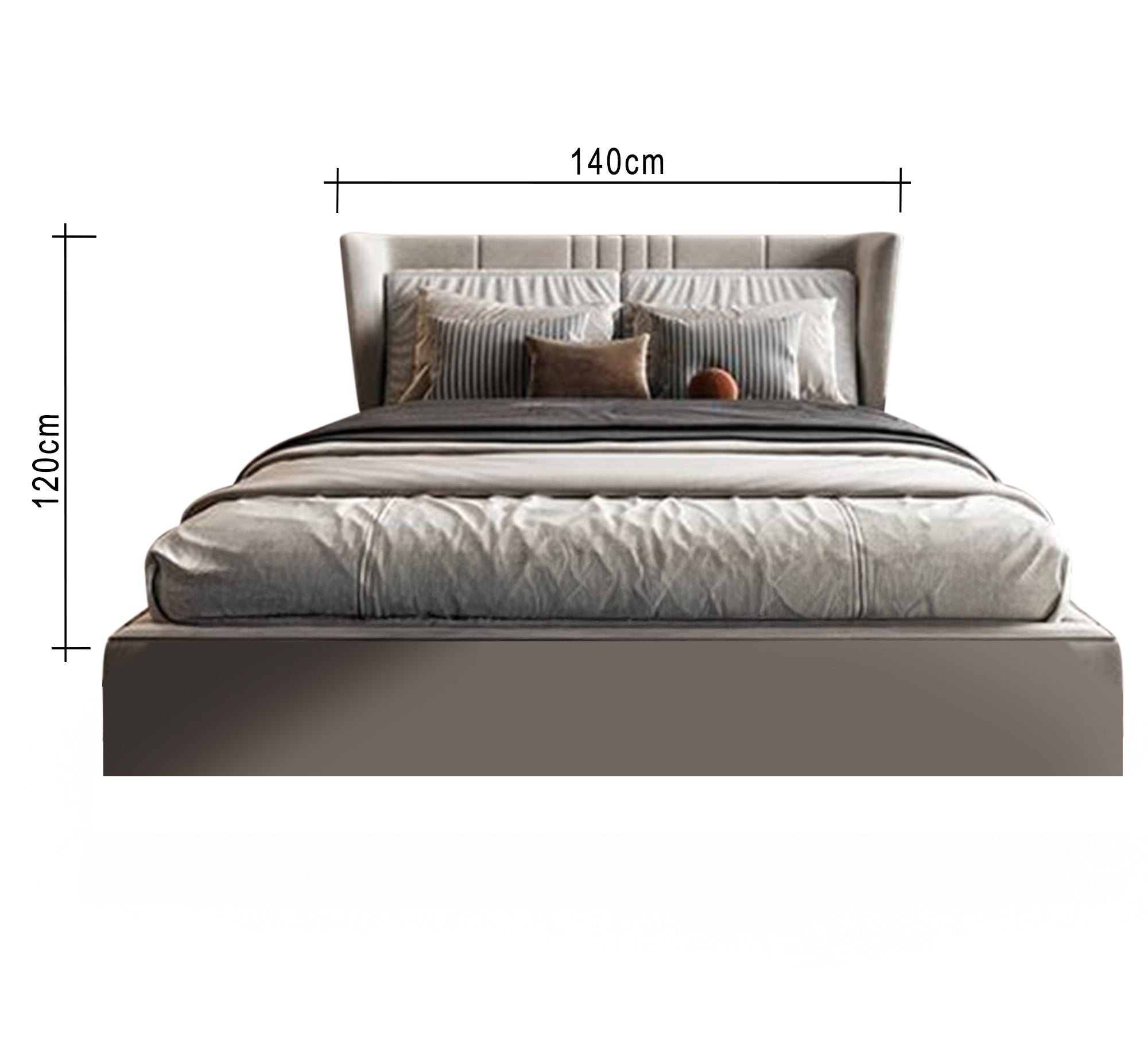 سرير أنيق وعصري وفخم