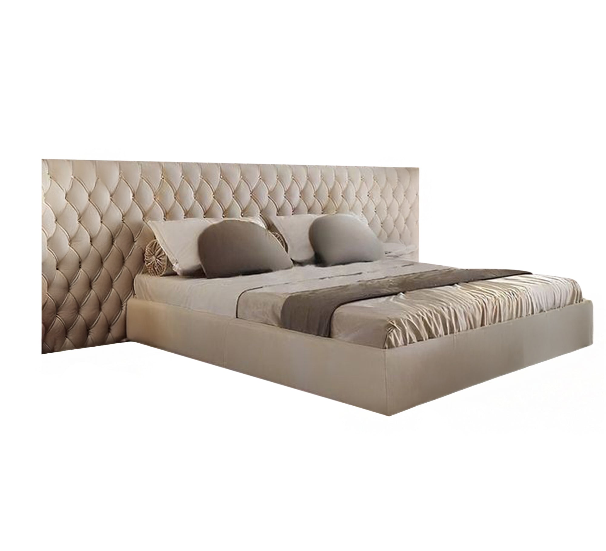 سرير ملكي فاخر وهادئ وساحر