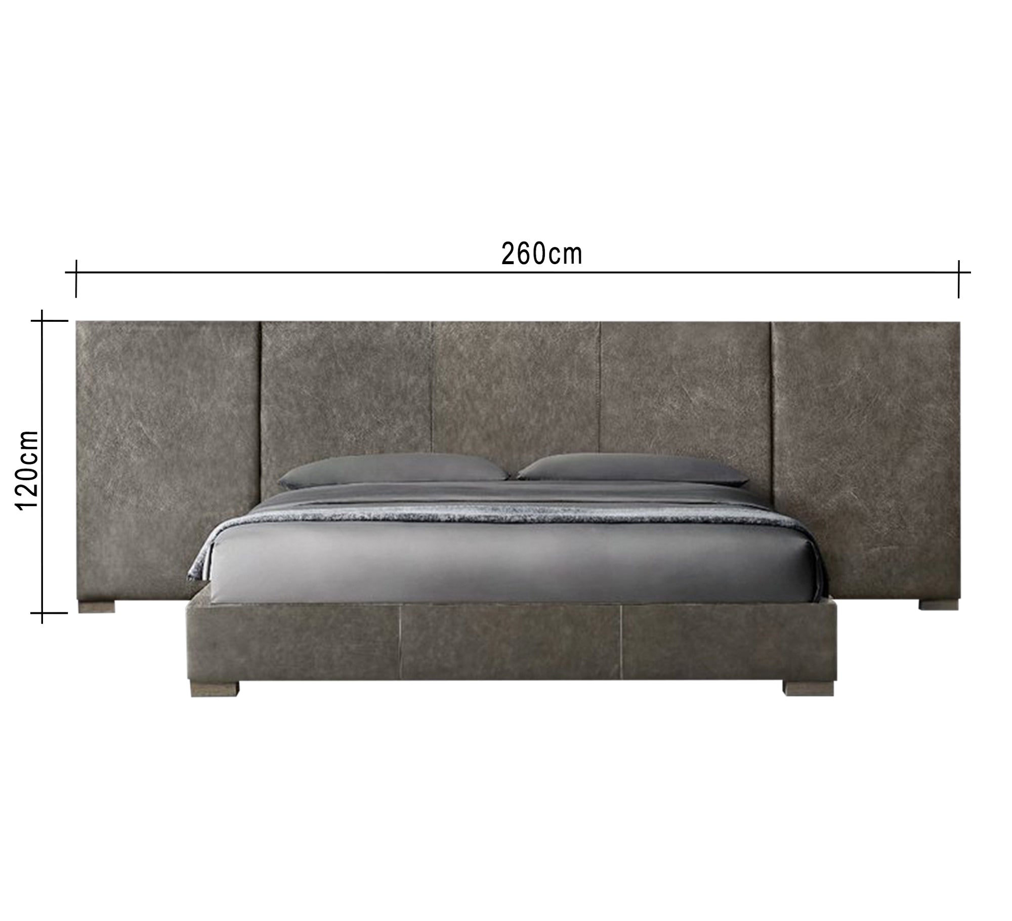 سرير عصري بسيط أنيق ومريح