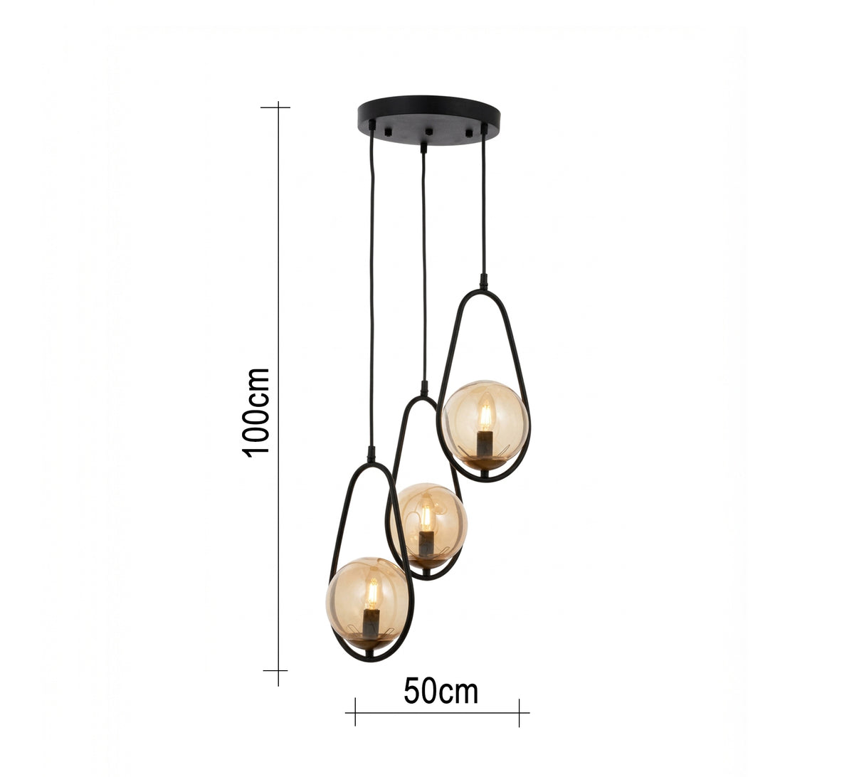A distinctive chandelier whose simplicity embodies absolute luxury