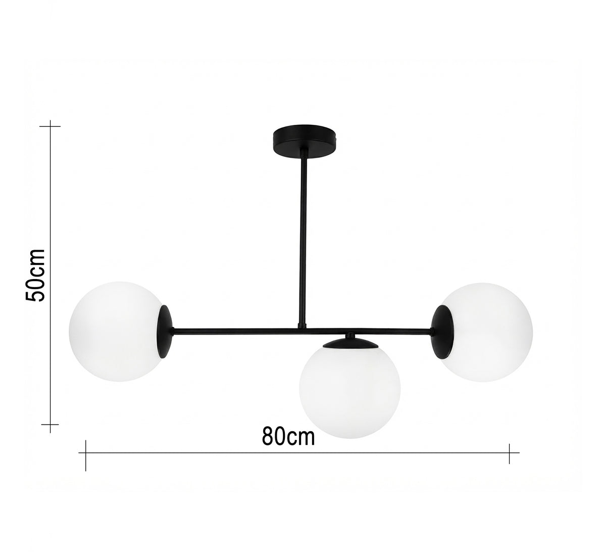 A chandelier featuring modern simplicity that illuminates your horizon