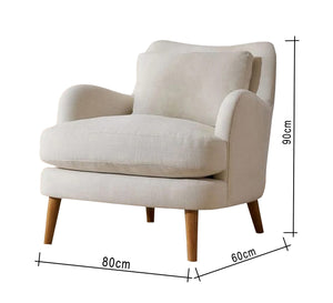 Beige armchair