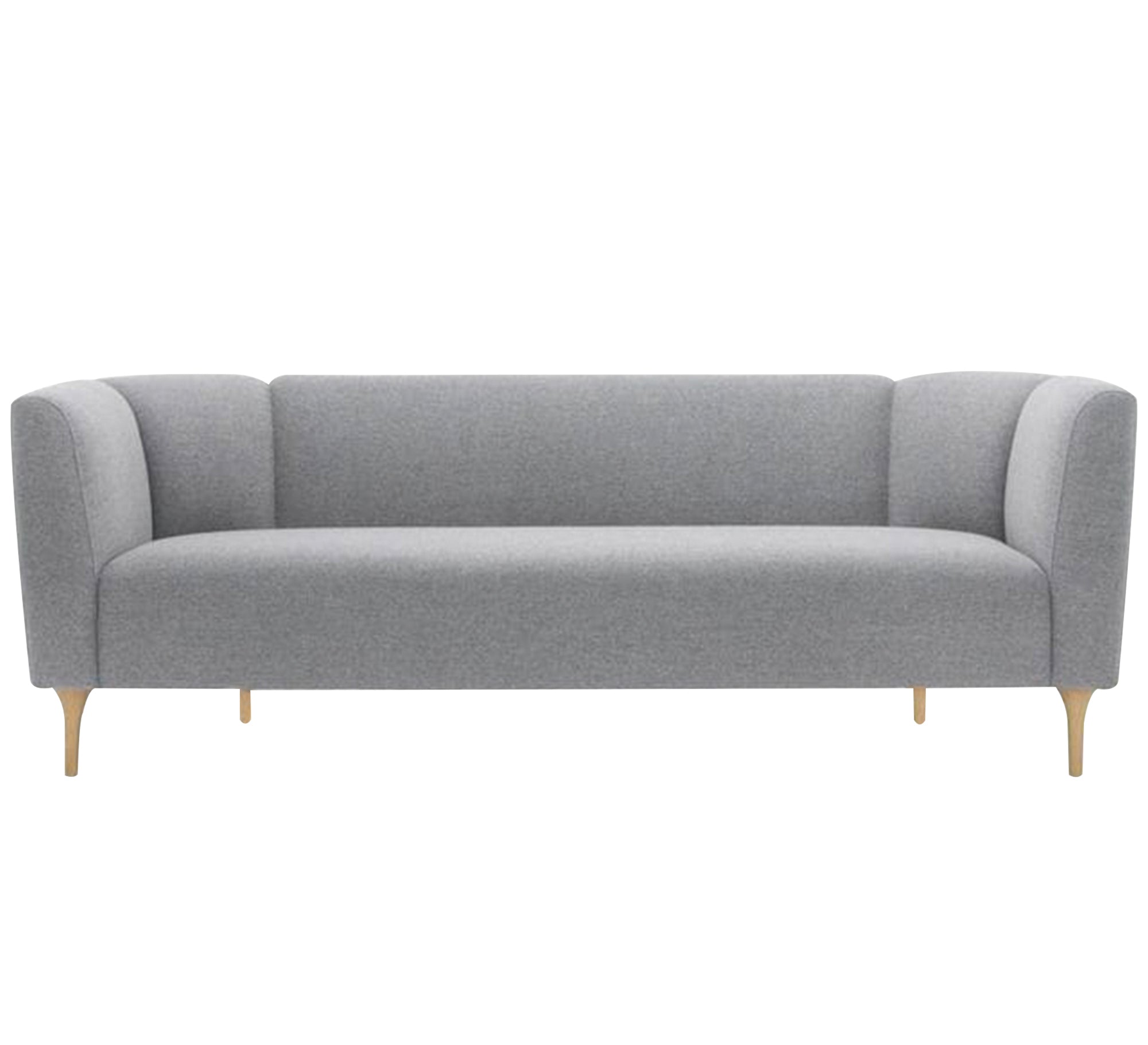 Triple sofa in light gray