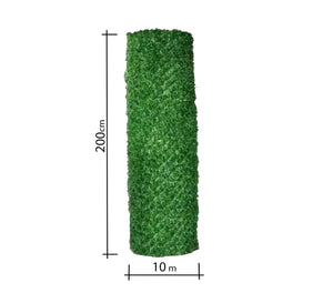 Artificial plant roll for fences