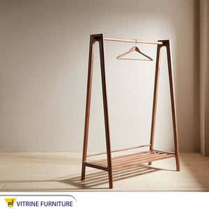 Distinctive wooden stand