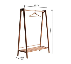 Unique Wooden Stand Hanger - Sleek & Stylish