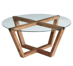 Circular Coffee Table, Sleek and Modern