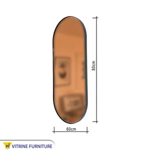 3 مرايا بيضاوية، عصرية وأنيقة