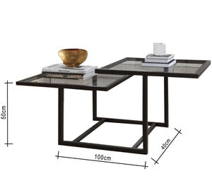 Modern table with two levels