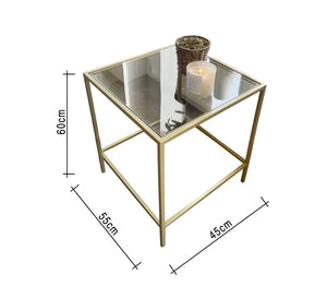 Square side table