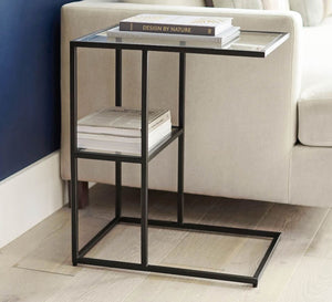 Side table with two levels