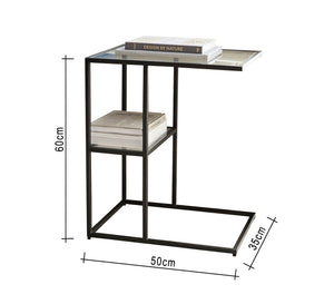 Side table with two levels