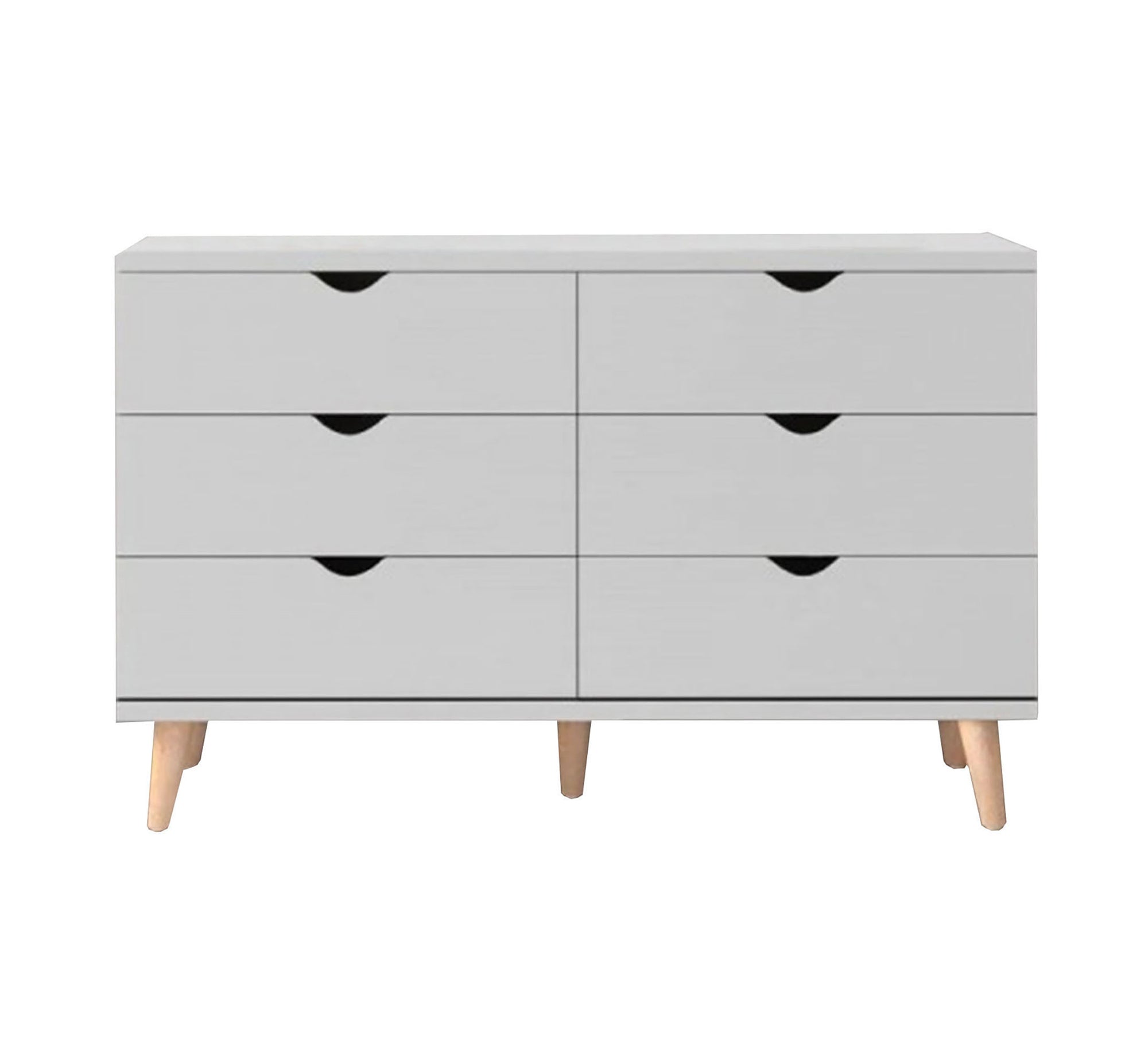 6-drawer chest of drawers