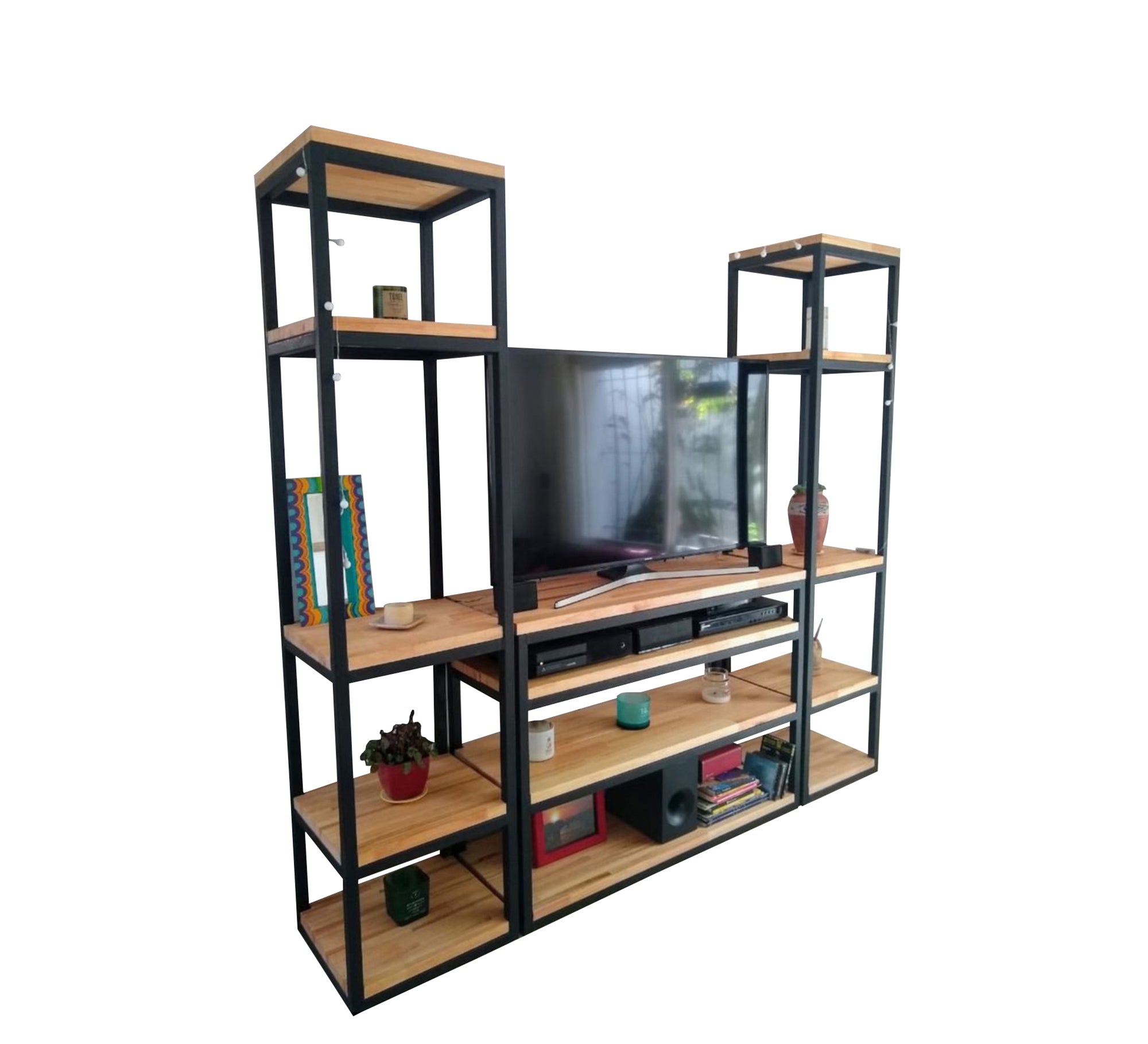 Metal TV cabinet