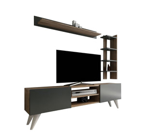 TV cabinet with three units