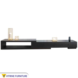 TV unit with gradual surface