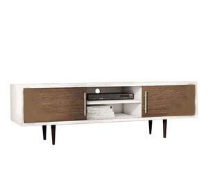 TV unit with open space in the middle