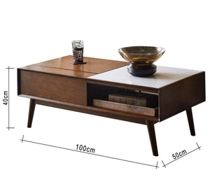 Coffee table with simple design