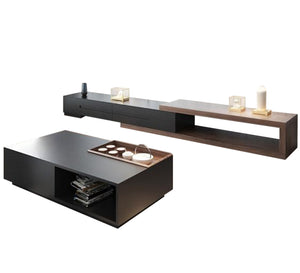 Modern TV unit and table