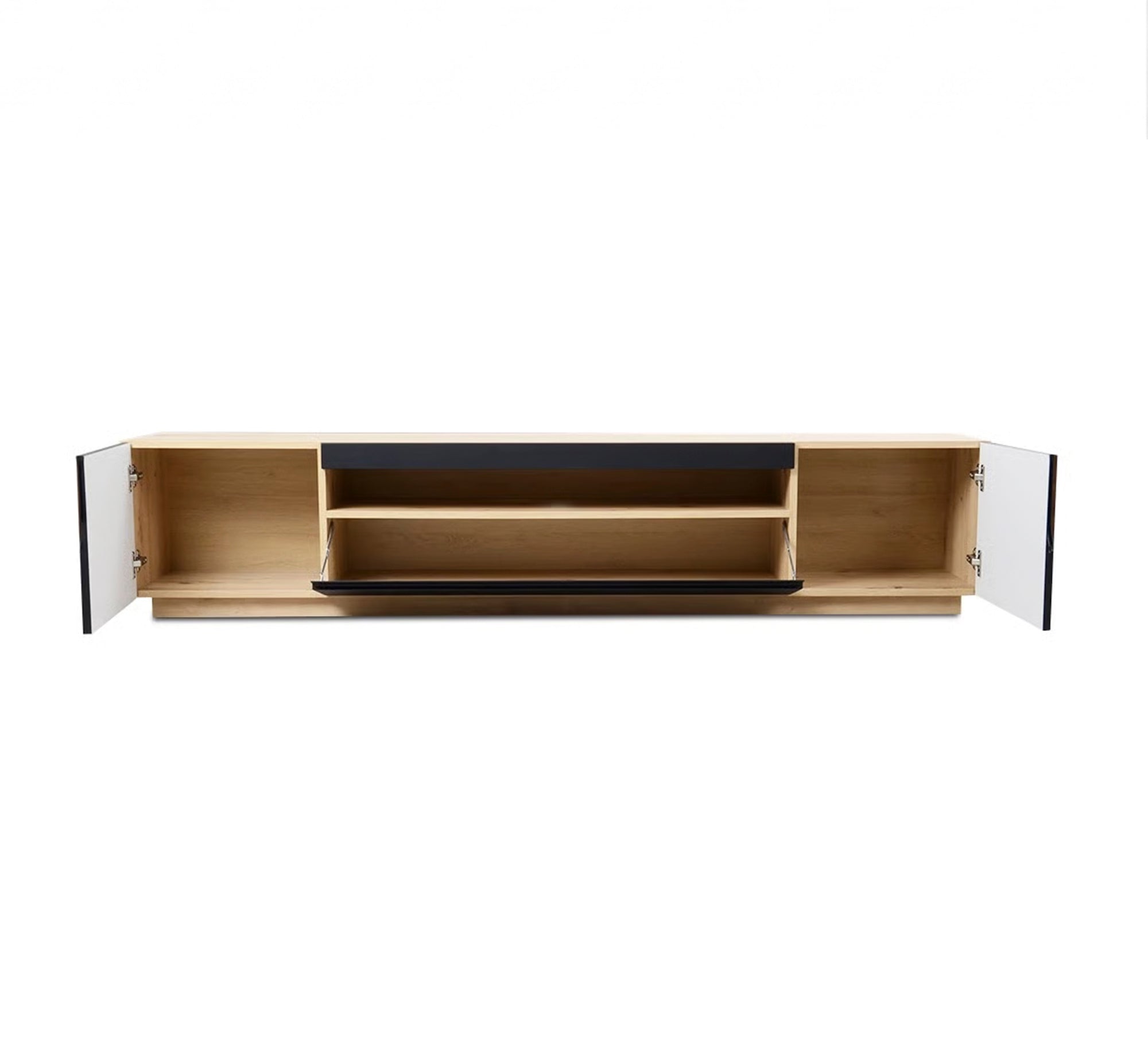A TV desk and table with a simple design