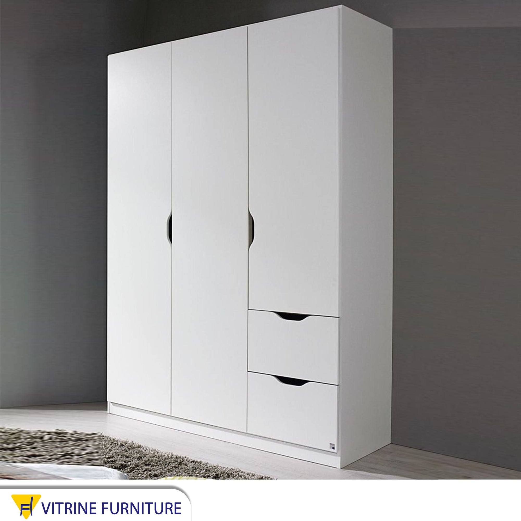 White Wardrobe, Sleek & Spacious