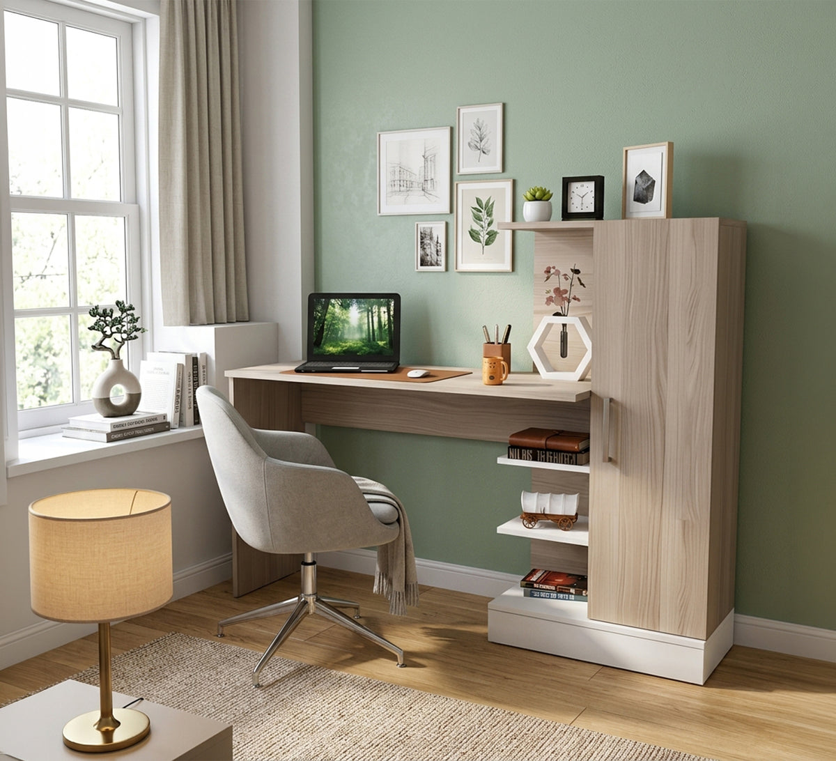 Side Desk: Sleek, Functional, Modern Workspace
