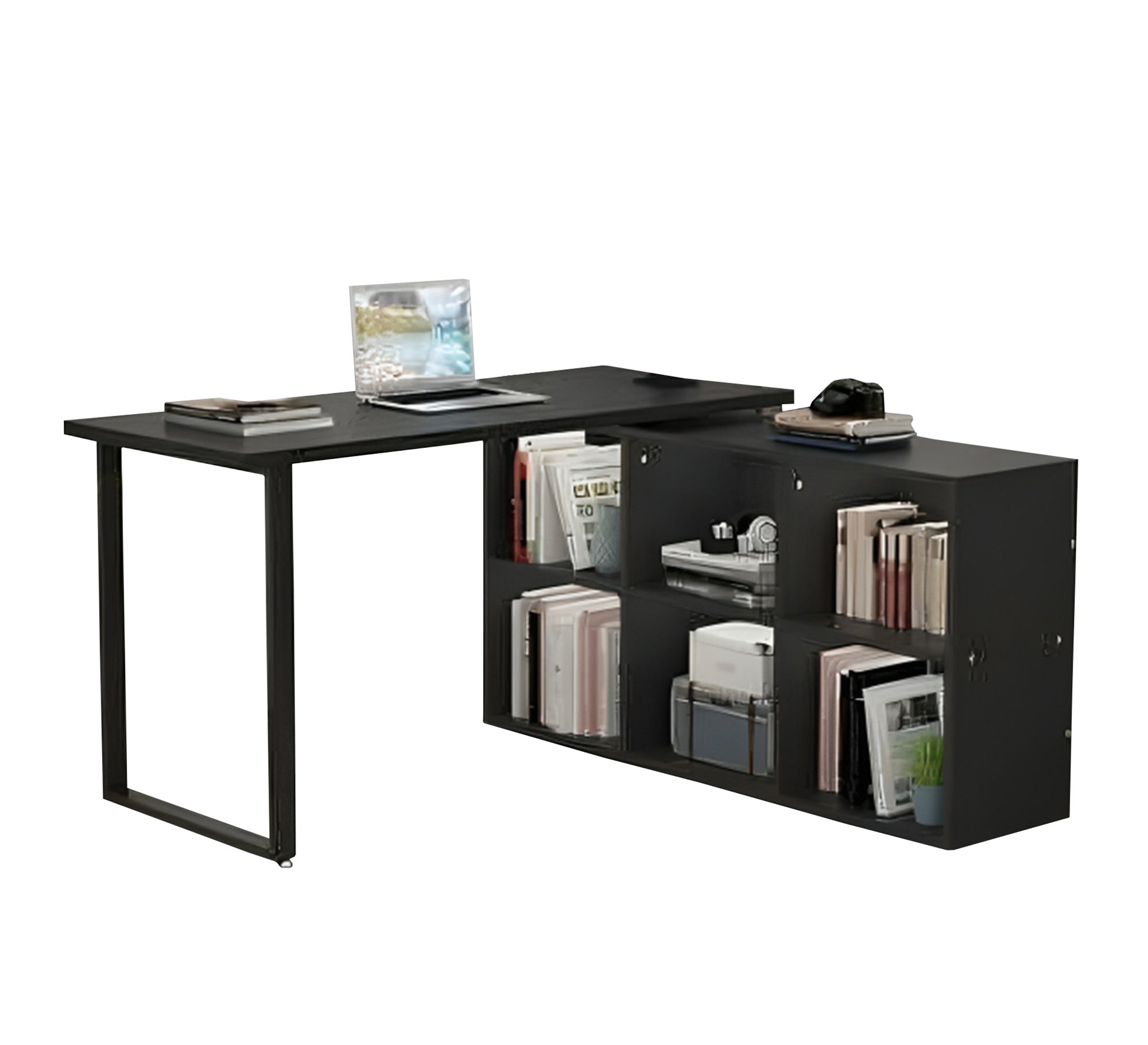 Black Desk: Multifunctional & Stylish Design