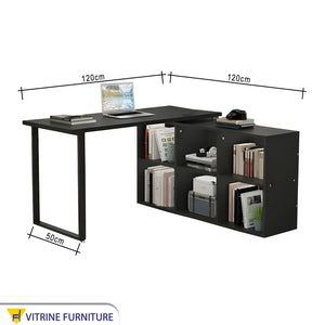 Black Desk: Multifunctional & Stylish Design