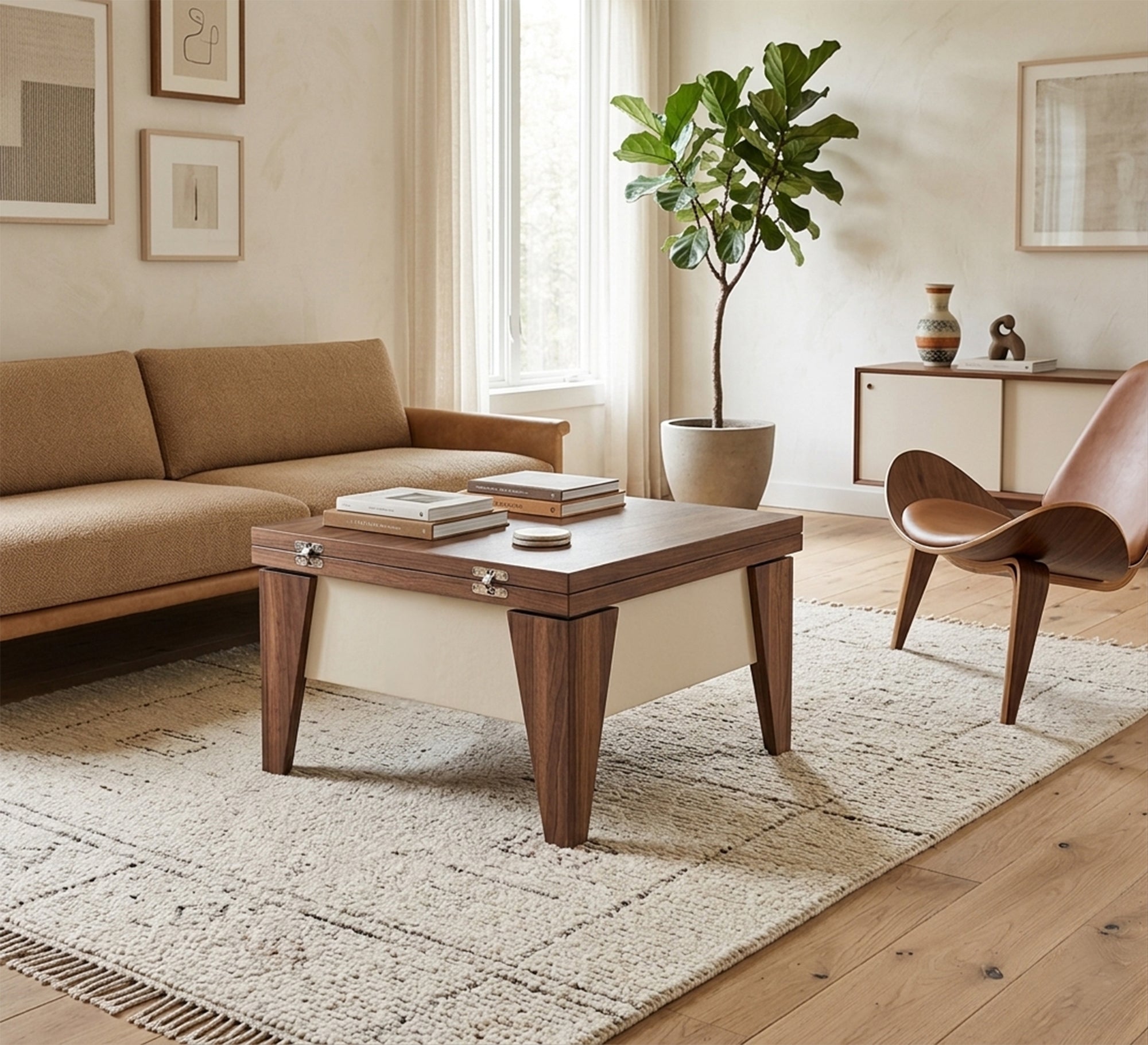 Multi-use center table
