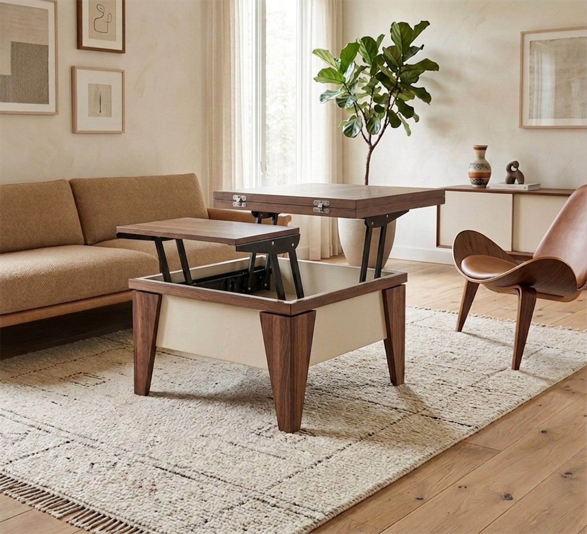 Multi-use center table