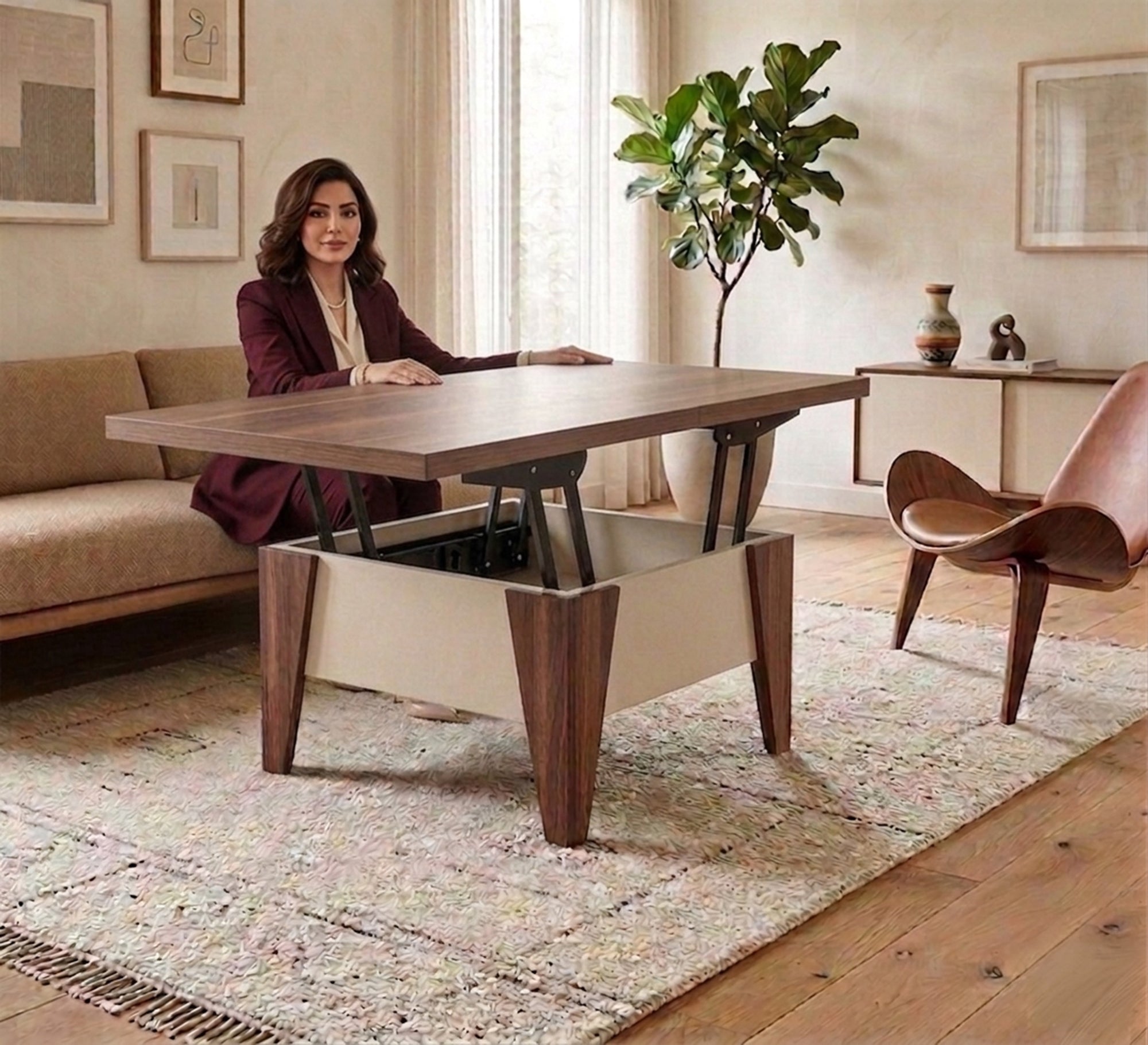 Multi-use center table