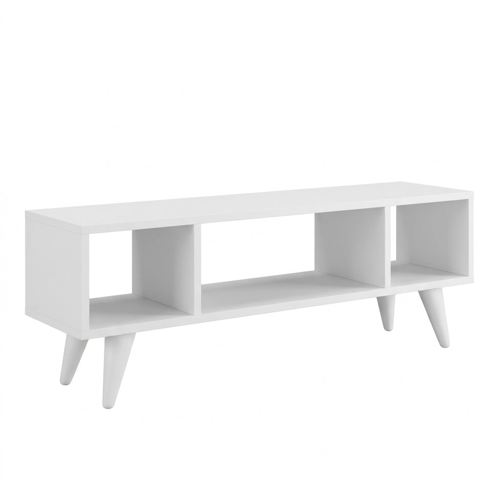 TV unit with open shelves
