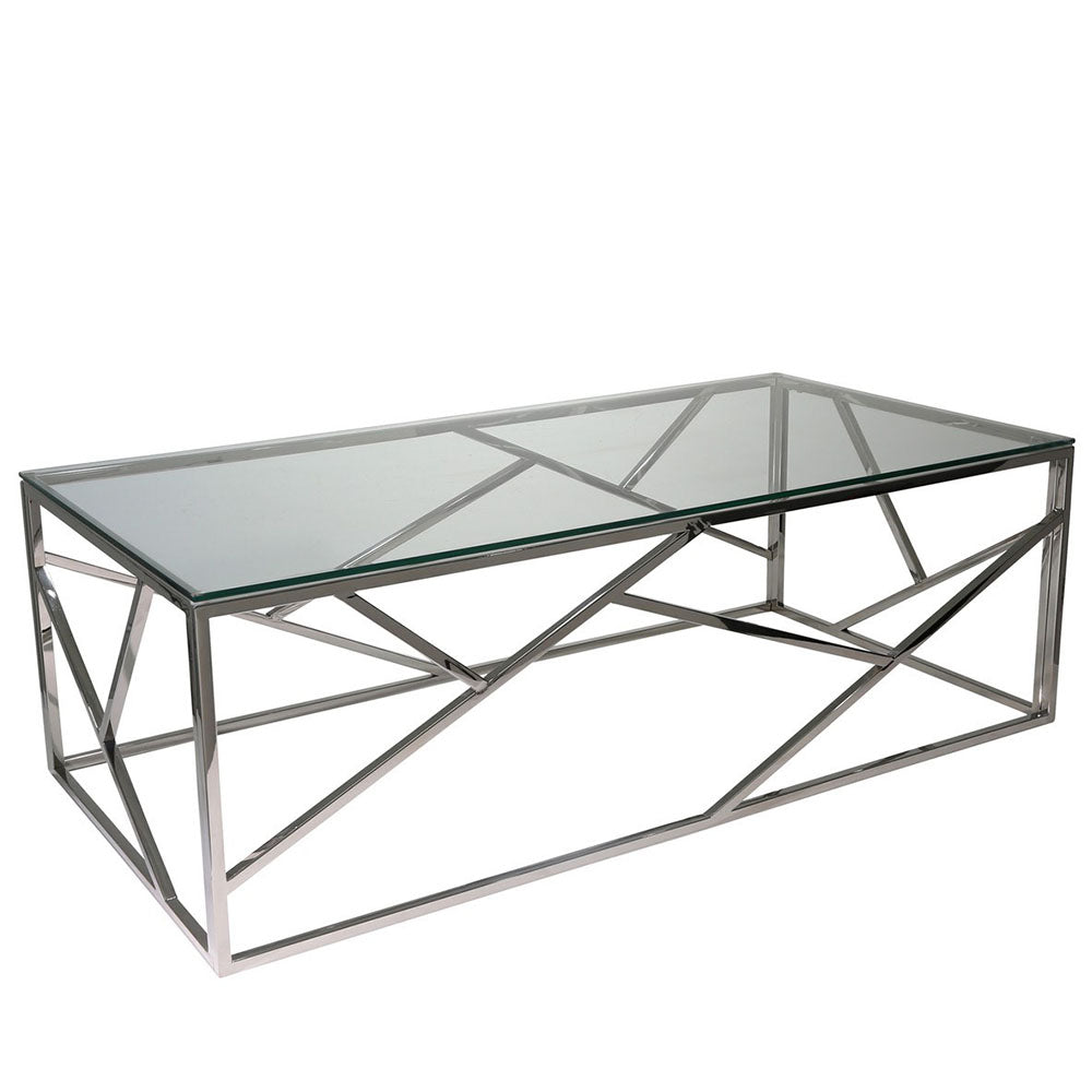 Black table with unique design