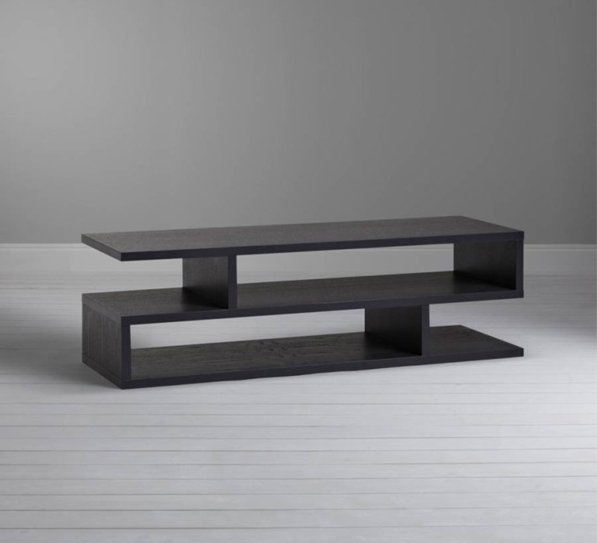 Inverted S letter TV table