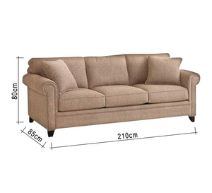 Beige sofa