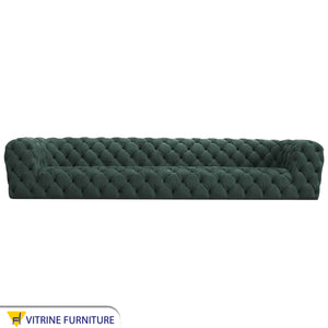 Olive green sofa