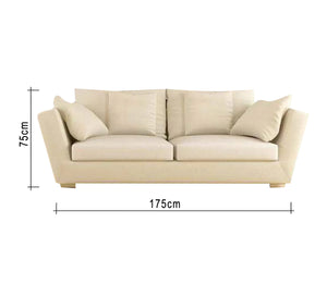 Sofa with reclining armrests