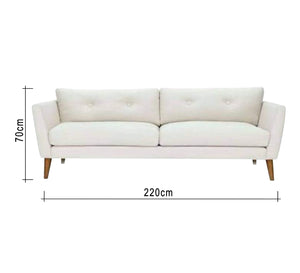 White sofa