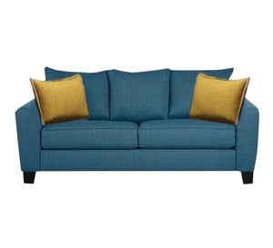 Turquoise sofa